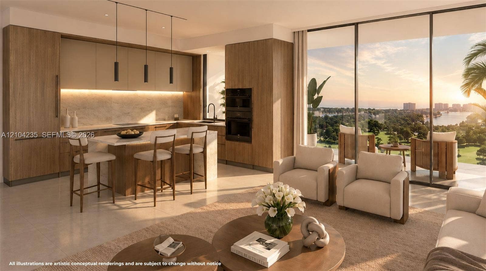401 N Federal Highway, #1002, Hollywood, FL 33020 Residence Living Area