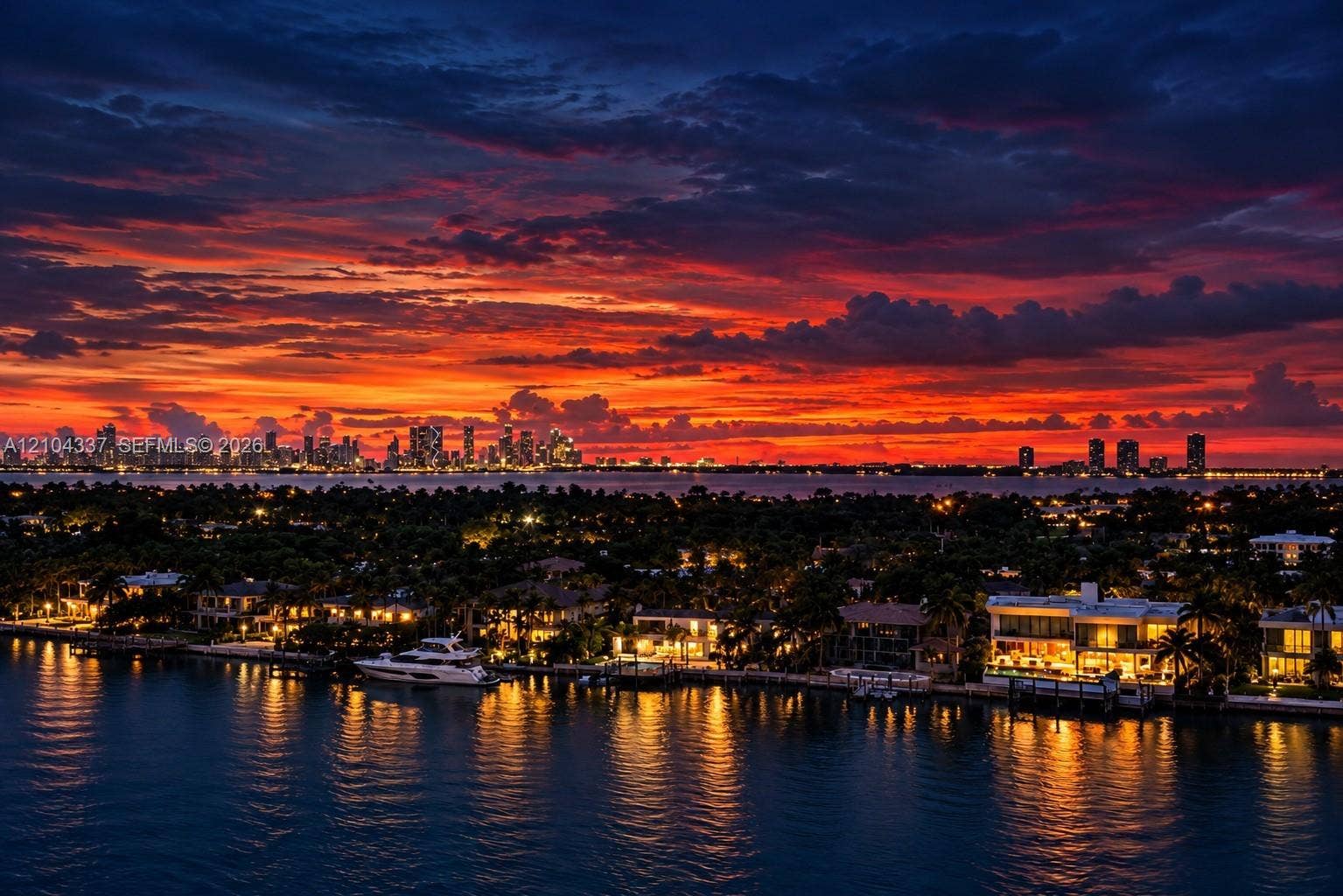 evening view