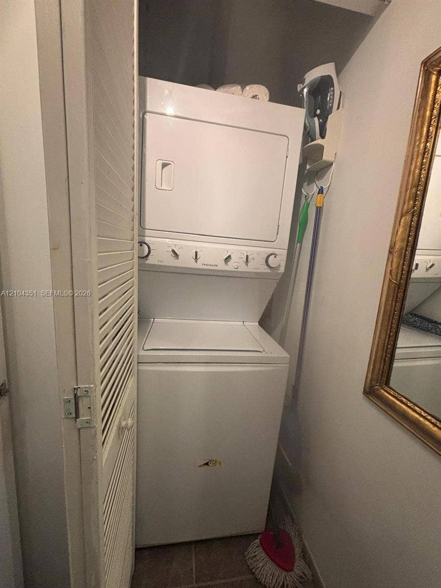 Laundry inside