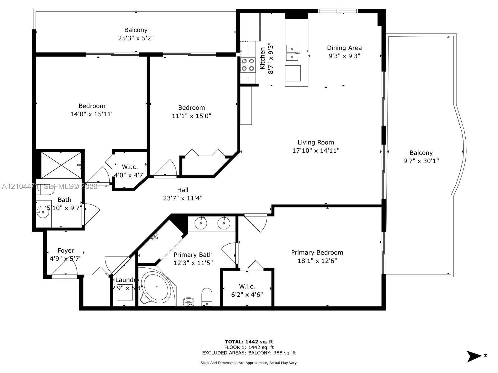 17555 NW Atlantic Boulevard, #708, Sunny Isles Beach, FL 33160 Photo 62