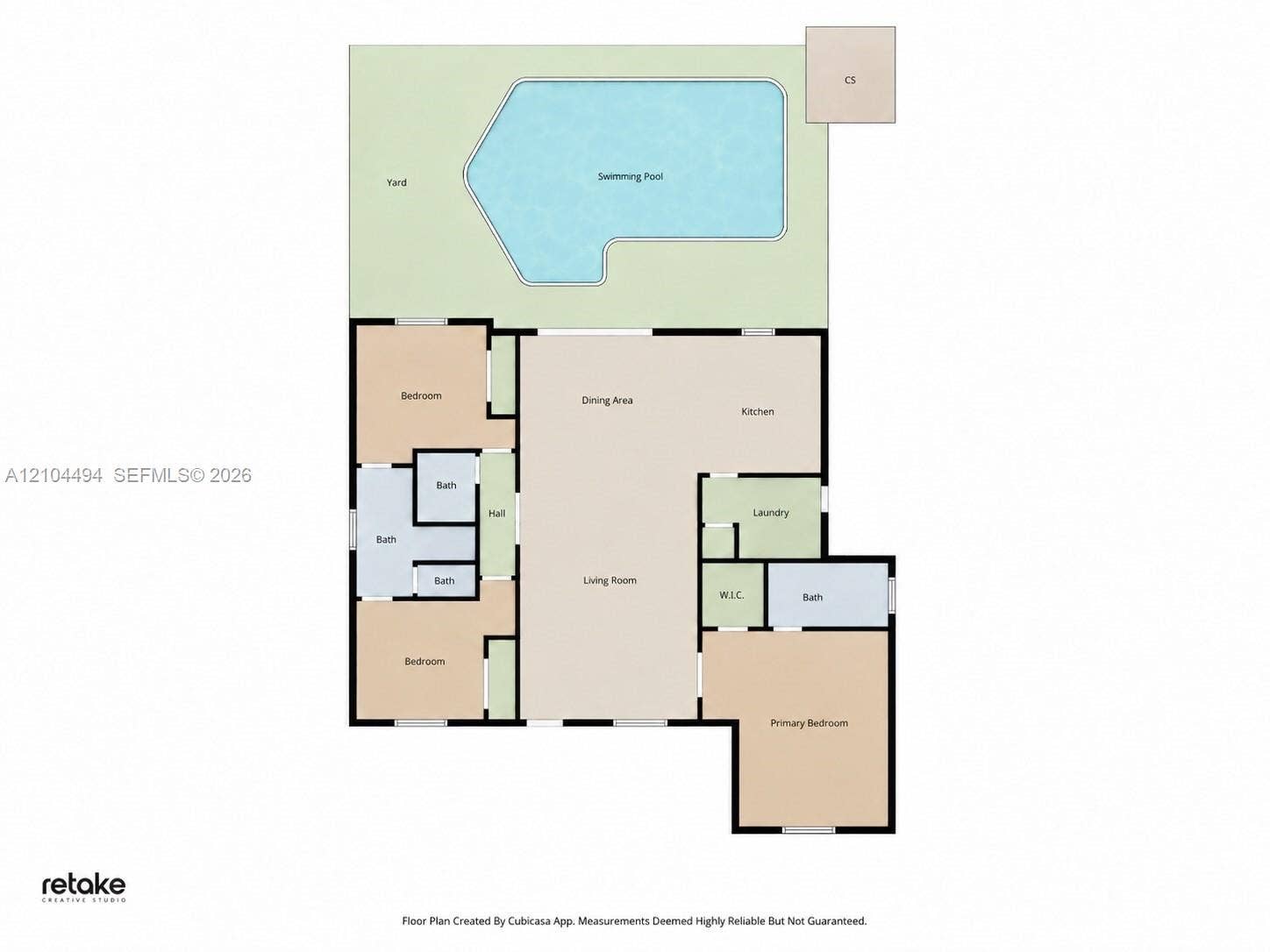 711 NW 8th Avenue, Dania Beach, FL 33004 Floor plan