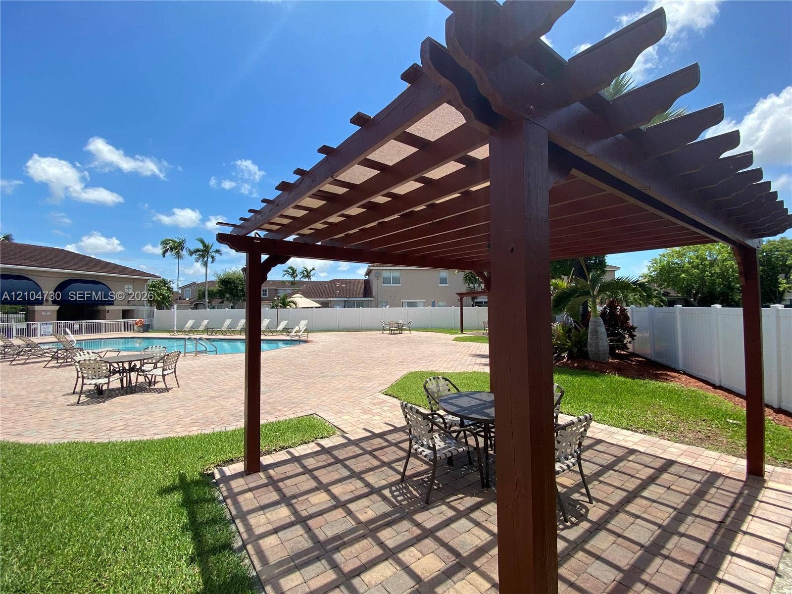 13832 SW 273rd Terrace, #13832, Homestead, Homestead, FL 33032 Pergola in community pool area.