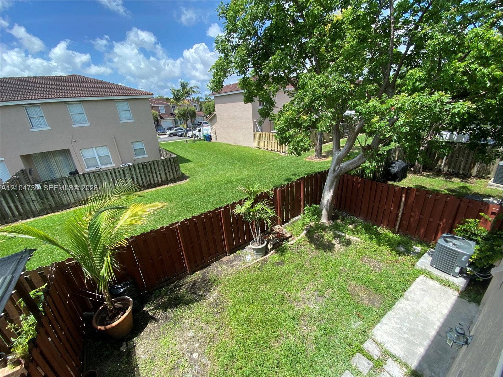13832 SW 273rd Terrace, #13832, Homestead, Homestead, FL 33032 Patio view from second floor.