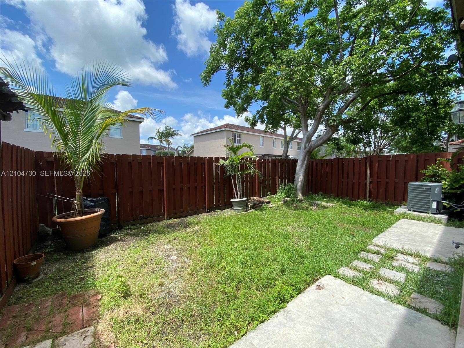 13832 SW 273rd Terrace, #13832, Homestead, Homestead, FL 33032 Private and enclosed patio.