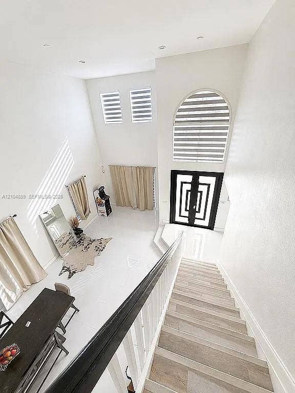 8185 SW 165th Court, Miami, FL 33193 Entry/Living Room View from Stairs