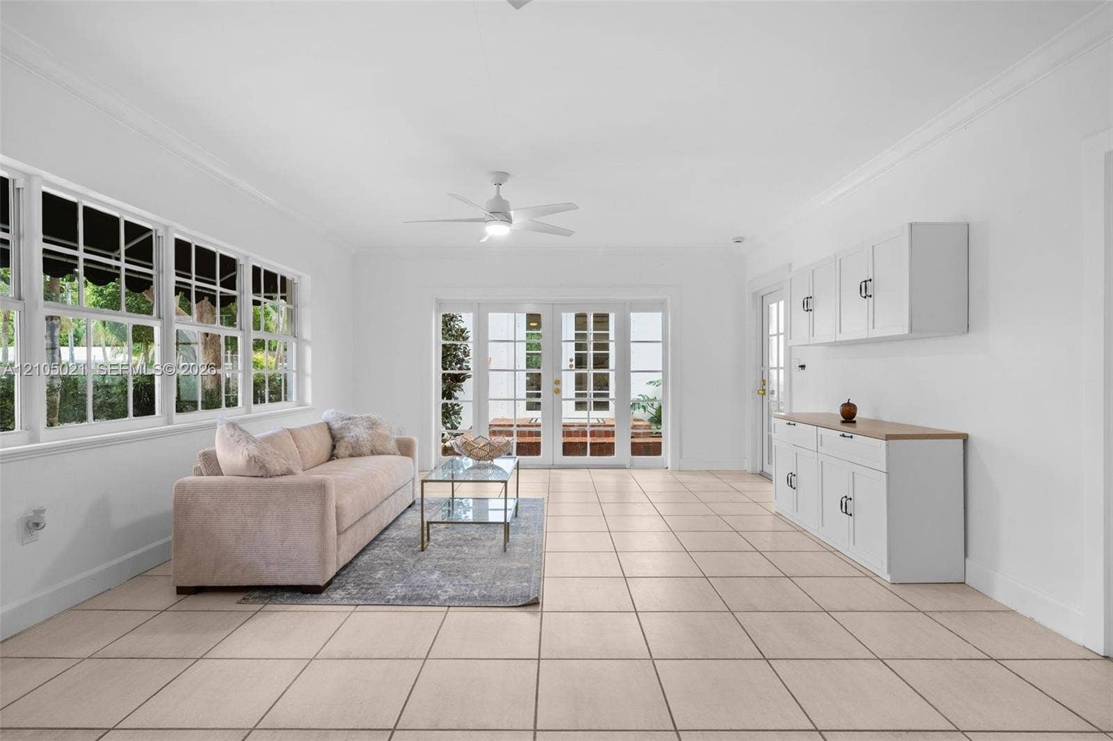 1457 Certosa Avenue, Coral Gables, FL 33146 Living Room