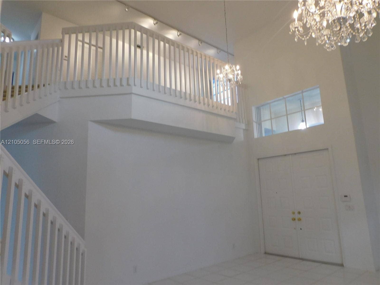 16729 Amber Lake, Weston, FL 33331 View from living room to open loft.
