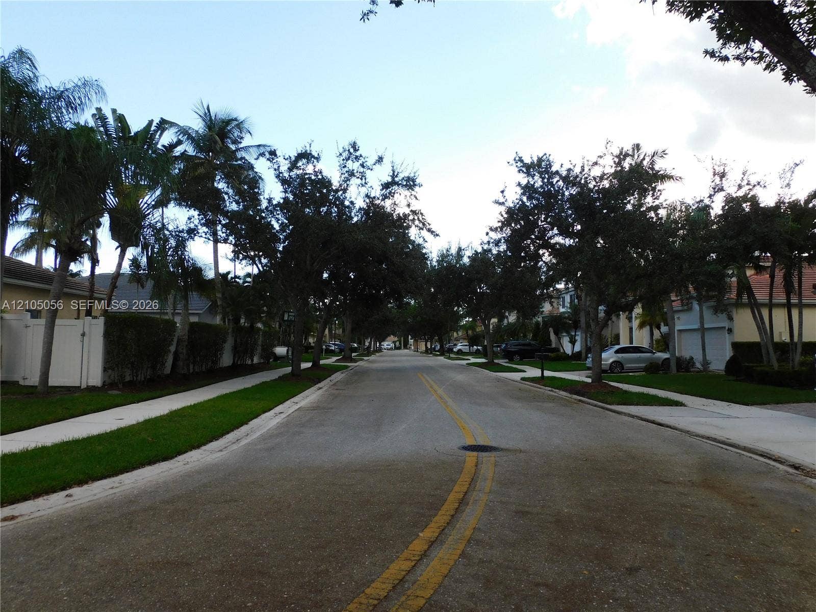 16729 Amber Lake, Weston, FL 33331 Tree-lined street with sidewalks, lush green lawns, and mature landscaping