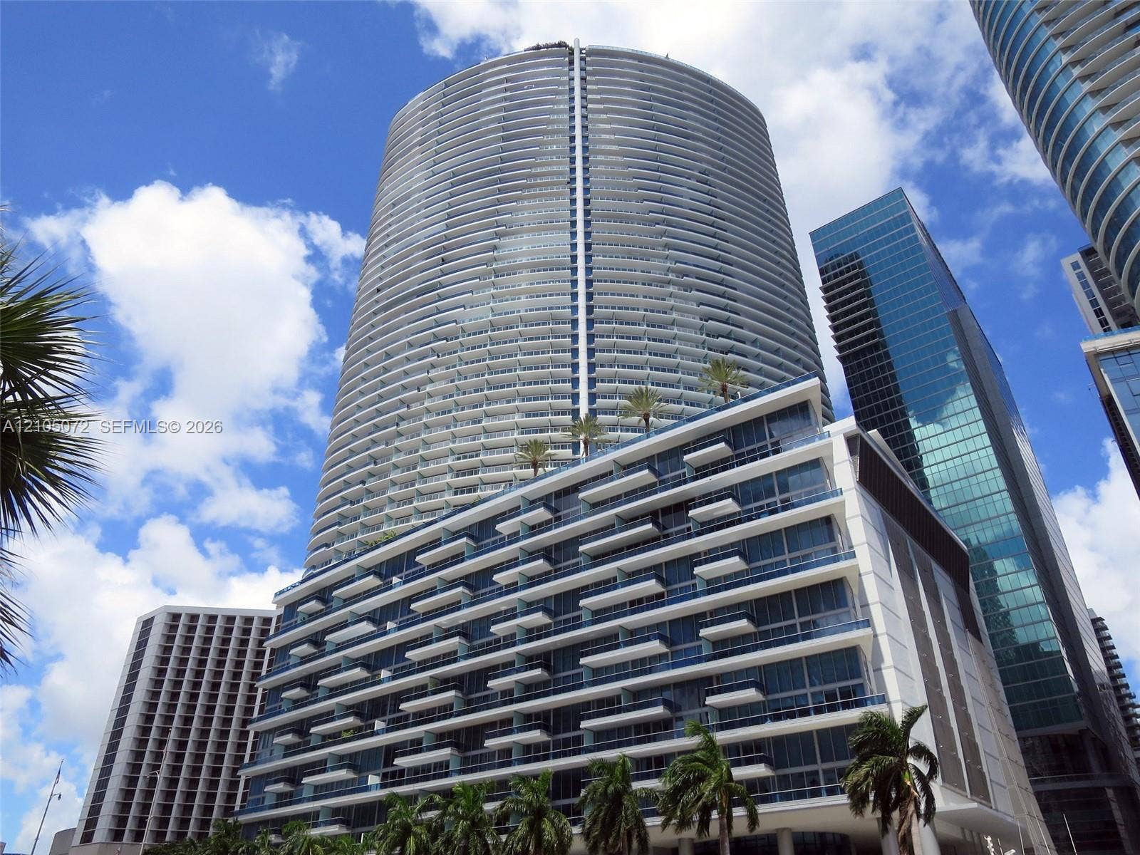 Epic Residences tower on the Miami River in Downtown Miami.