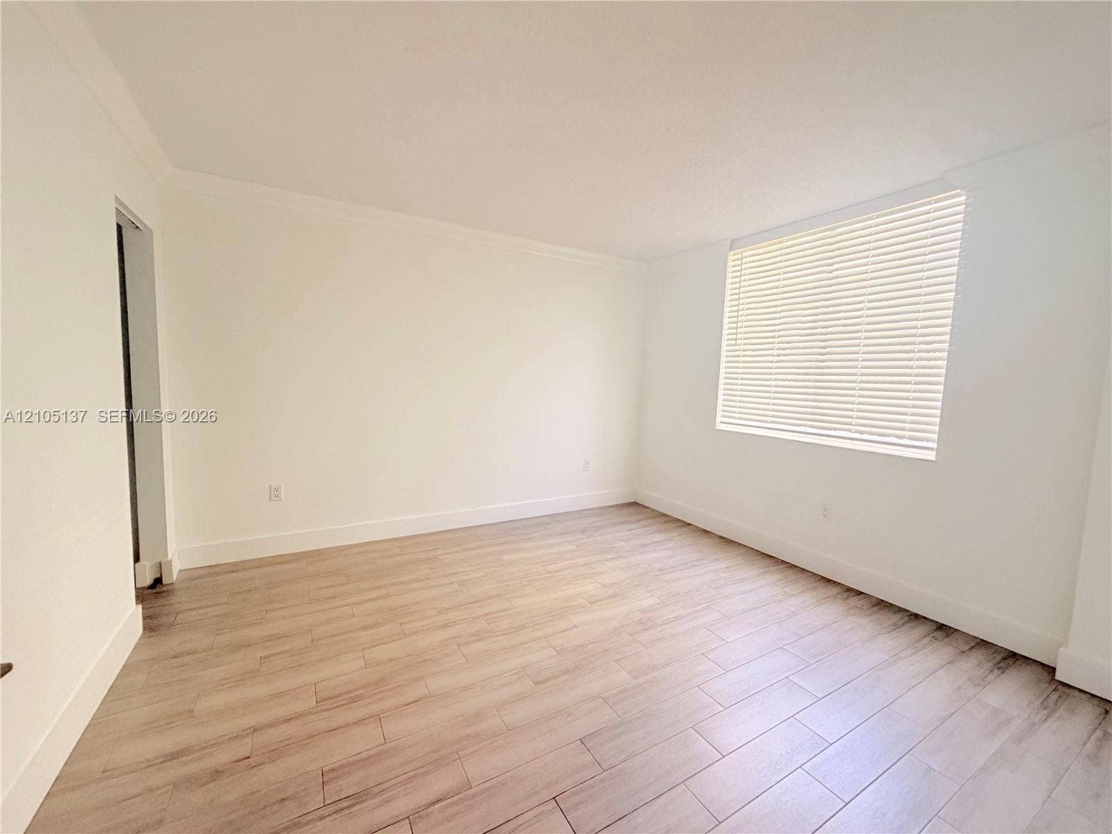 Master Bedroom with walk-in closet