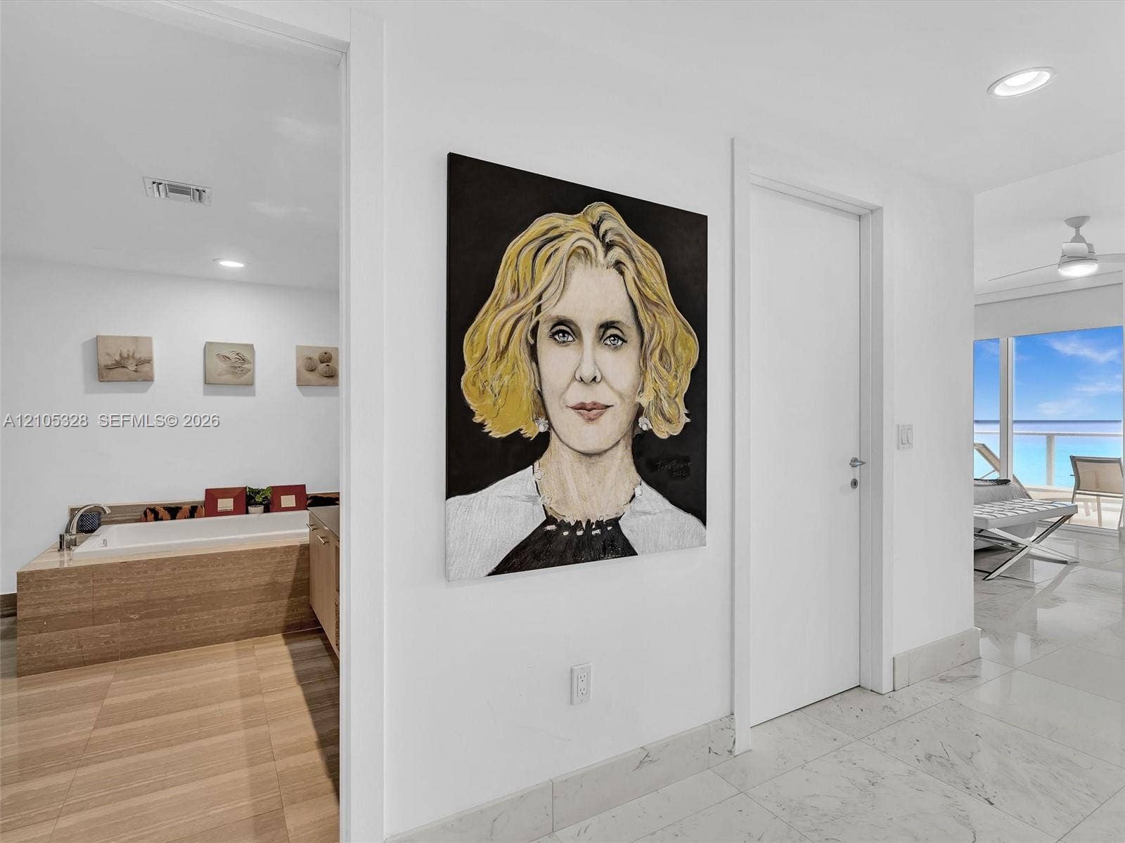 3951 S Ocean Drive, #1901, Hollywood, FL 33019 An exceptionally spacious and luxurious private en-suite retreat, offering an elegant blend of sophistication, comfort, and privacy.