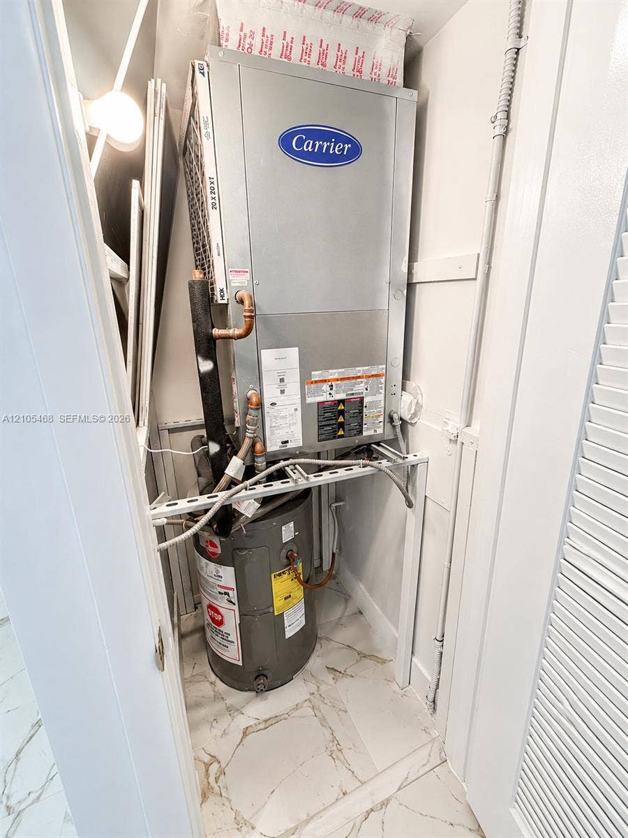 5300 Washington Street, #I201, Hollywood, FL 33021 Carrier HVAC system and water heater installation