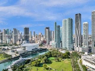888 Biscayne Boulevard, #811, Miami, FL 33132 City skyline with varied architectural styles