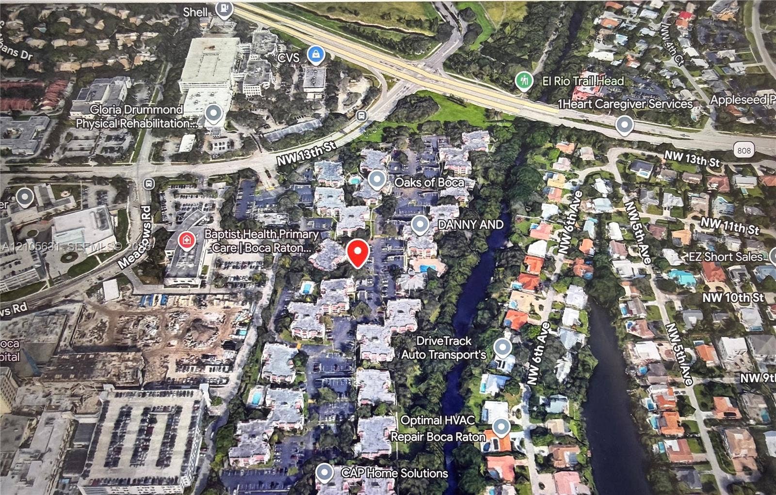 610 NW 13th Street, #0140, Boca Raton, FL 33486 Satellite Map. Illustrating the geographic positioning and immediate surroundings of the property