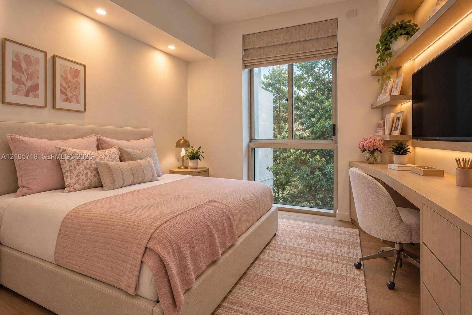2200 Brickell Avenue, #GV16, Miami, FL 33129 3rd Bedroom upstairs