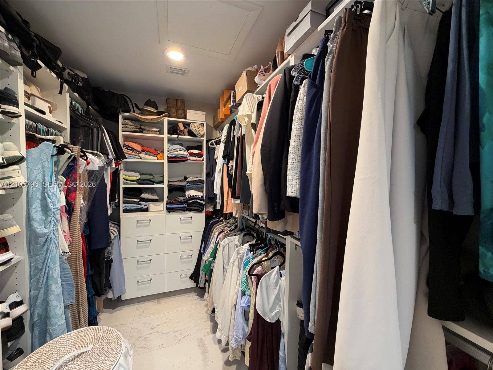 1611 SW 2nd Court, #A111, Miami, FL 33129 Walk-in closet