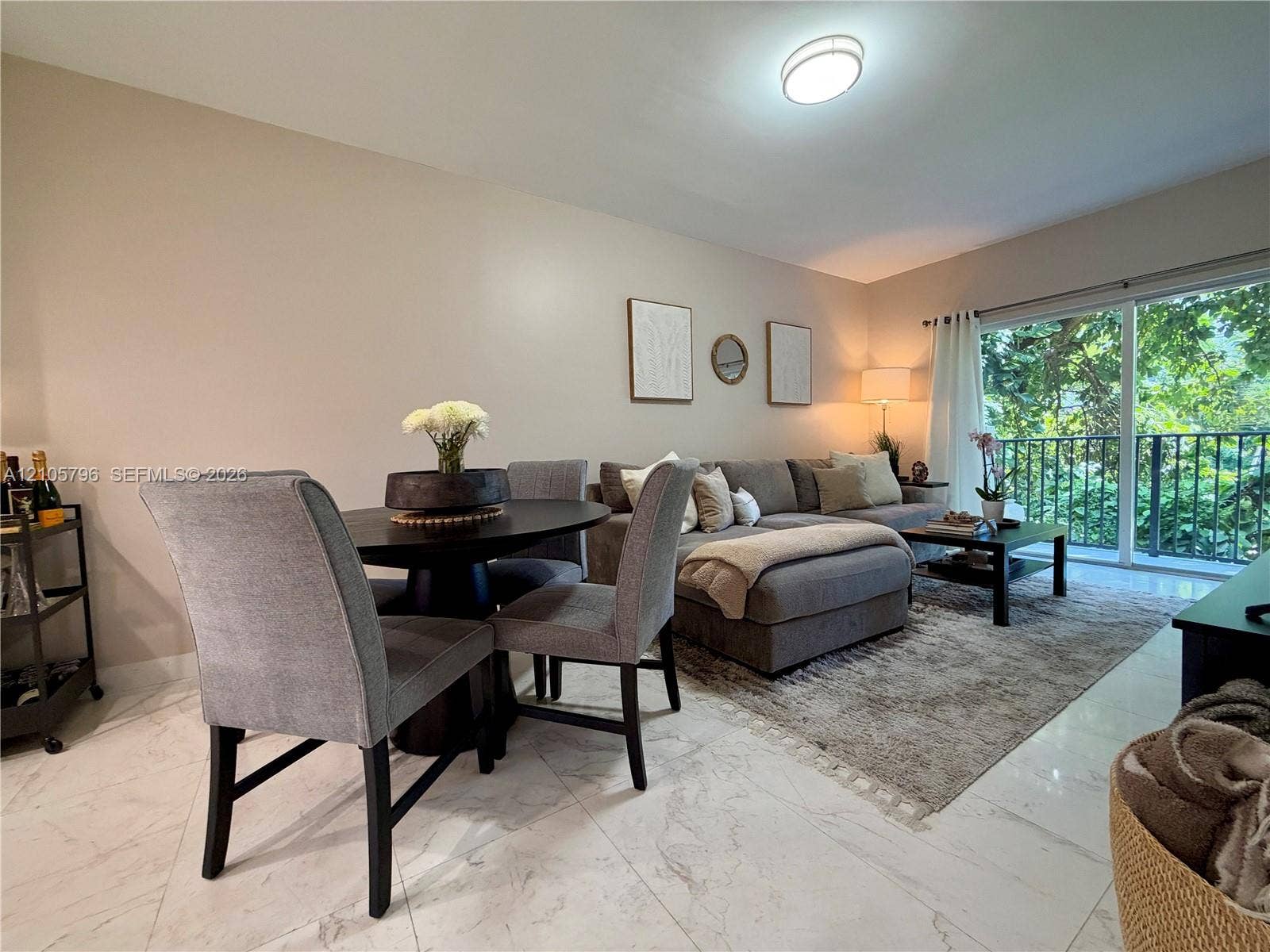 1611 SW 2nd Court, #A111, Miami, FL 33129 Open living /dining room