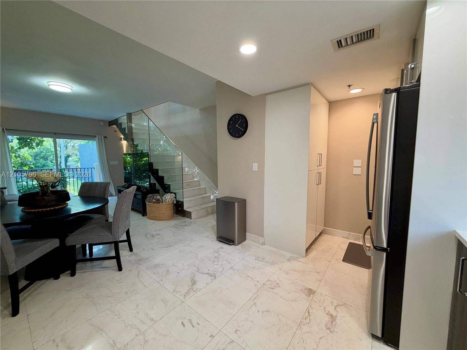 1611 SW 2nd Court, #A111, Miami, FL 33129 Open living /dining room