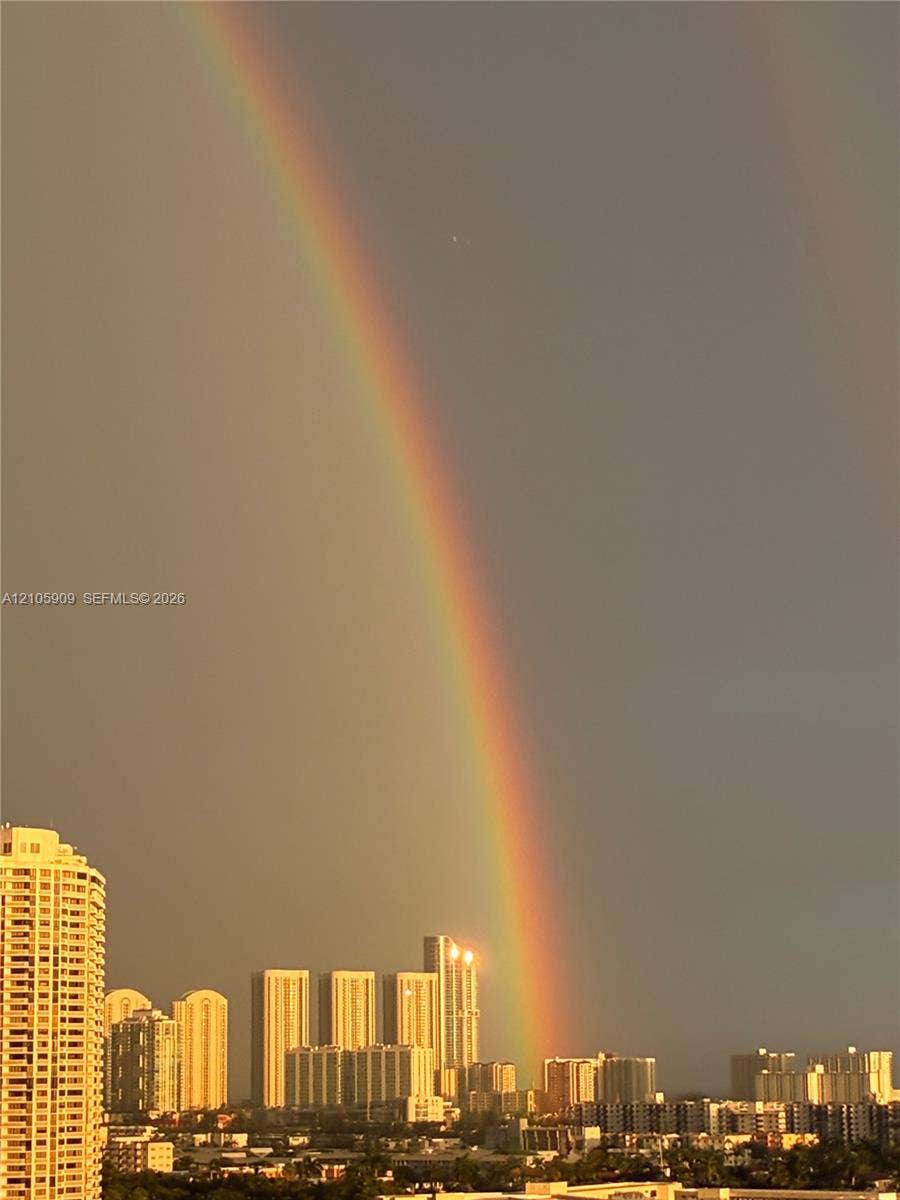 Over the Rainbow from balcony