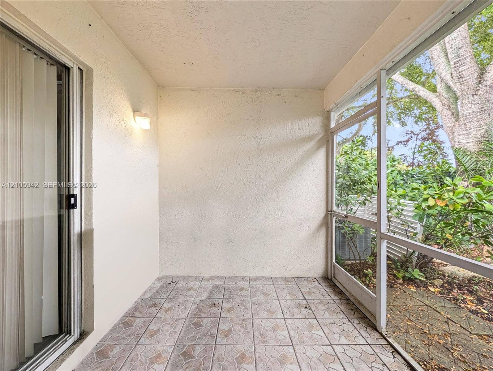 271 Duval Court, Weston, Weston, FL 33326 Screened-in porch featuring tiled flooring