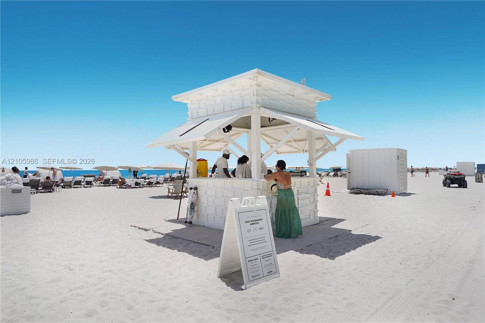4401 Collins Avenue, #2209, Miami Beach, FL 33140 Beach service