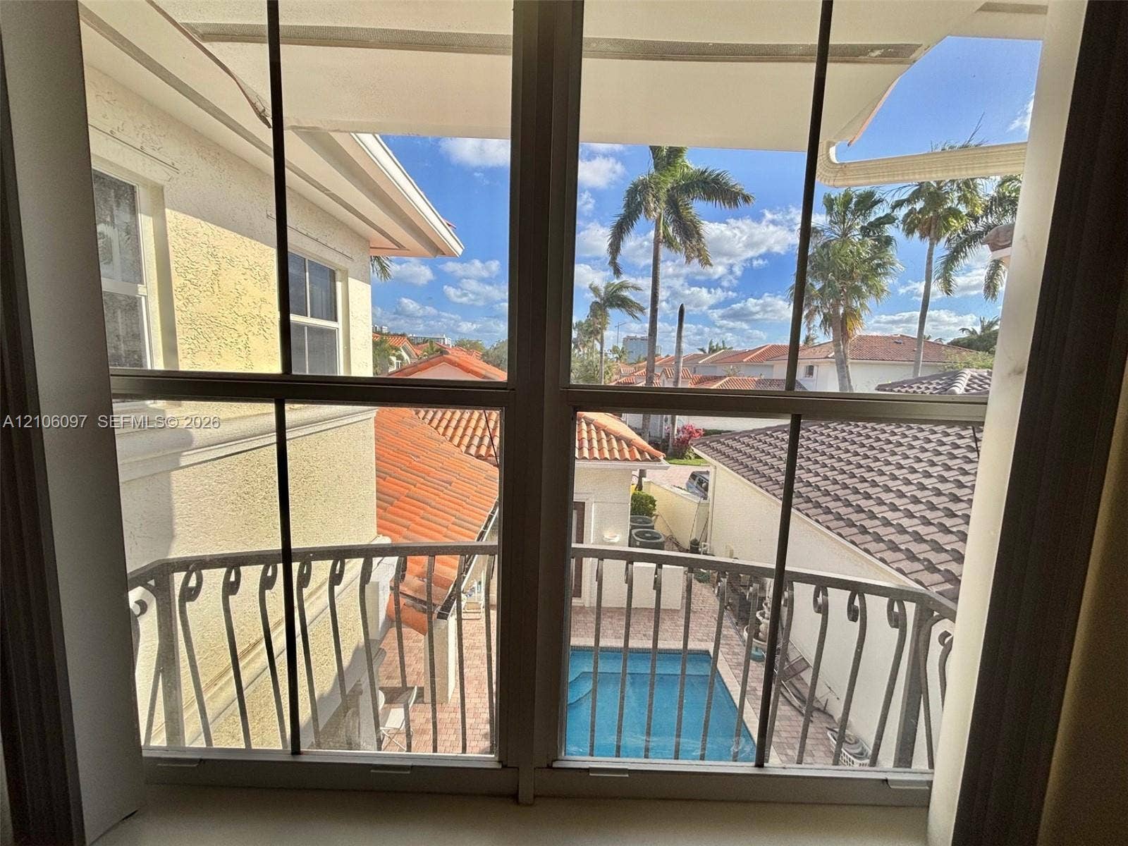 1141 Waterside Lane, Hollywood, FL 33019 view from guest bedroom