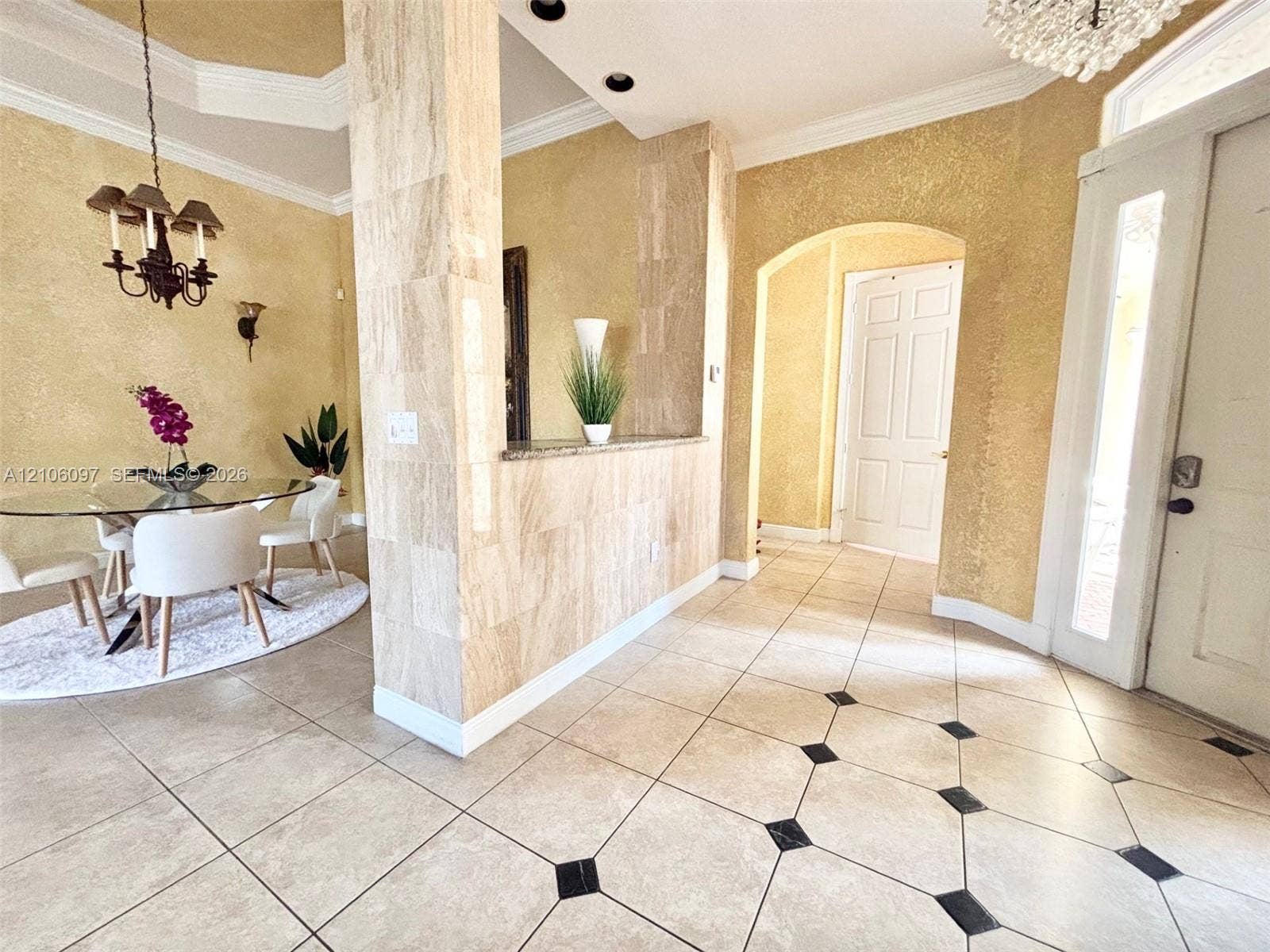 1141 Waterside Lane, Hollywood, FL 33019 Entry way to the bedroom on the 1st floor