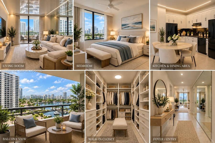 Property photo for 600 Three Islands Boulevard, #1113, Hallandale Beach, FL