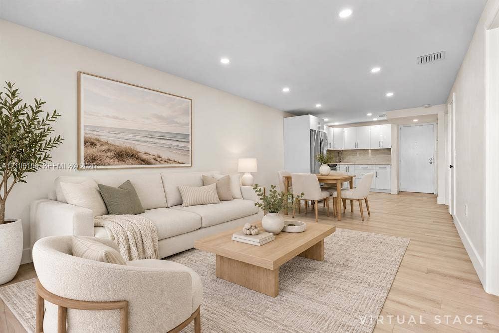 777 SW 9th Avenue, #408, Miami, FL 33130 virtual stage living area