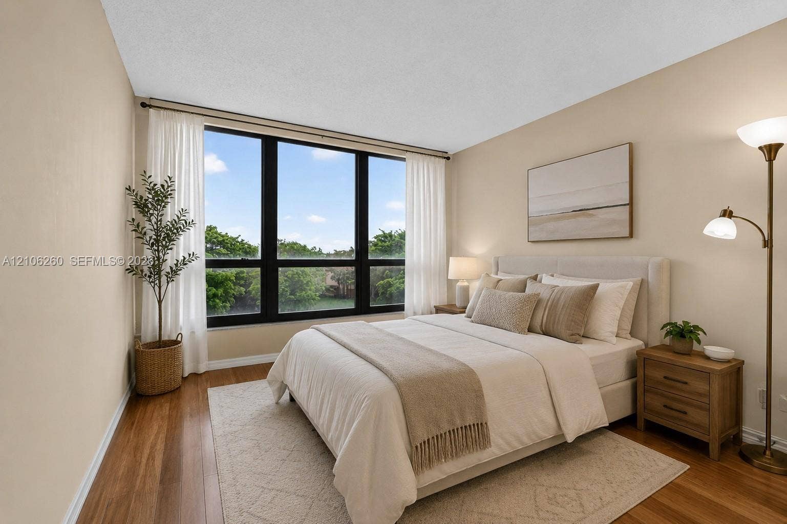 5951 Wellesley Park Drive, #508, Boca Raton, FL 33433 AI Generated pic of furnished 2nd bedroom