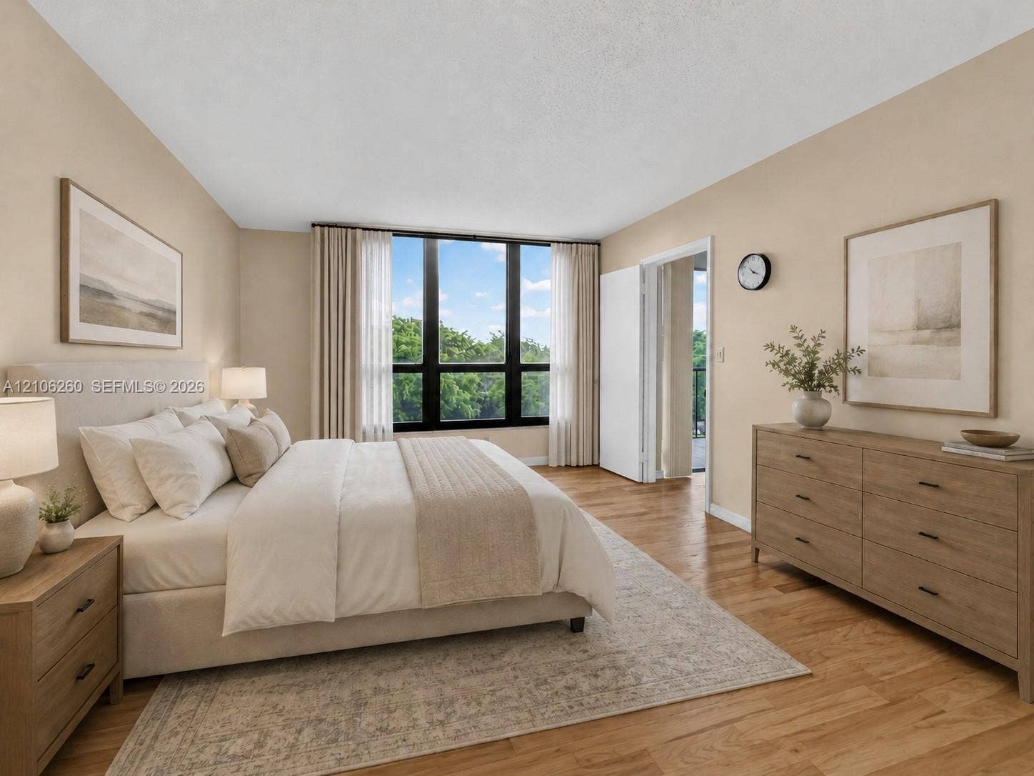5951 Wellesley Park Drive, #508, Boca Raton, FL 33433 AI Generated pic of furnished Master Bedroom