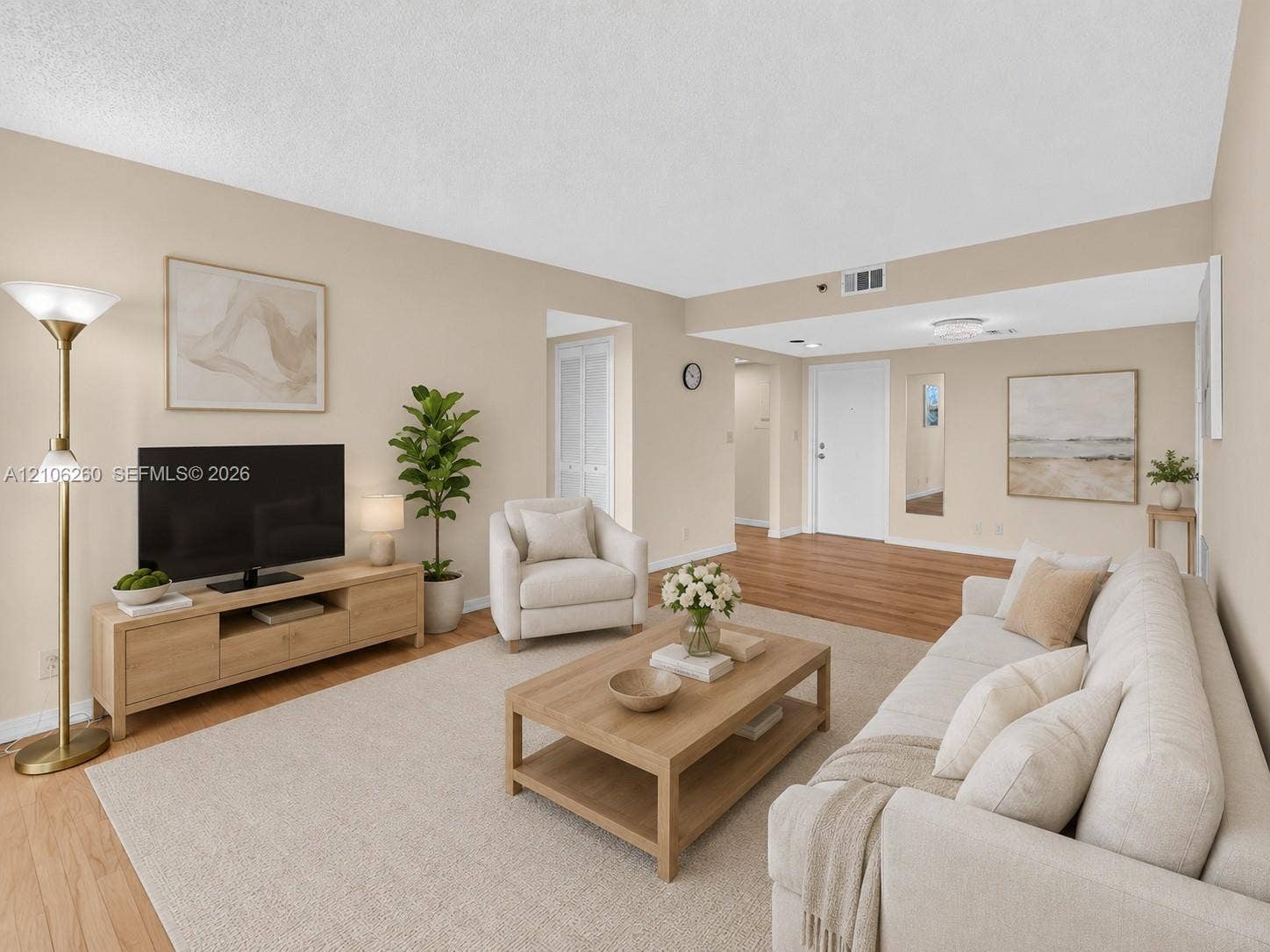 5951 Wellesley Park Drive, #508, Boca Raton, FL 33433 AI Generated pic of furnished Living area