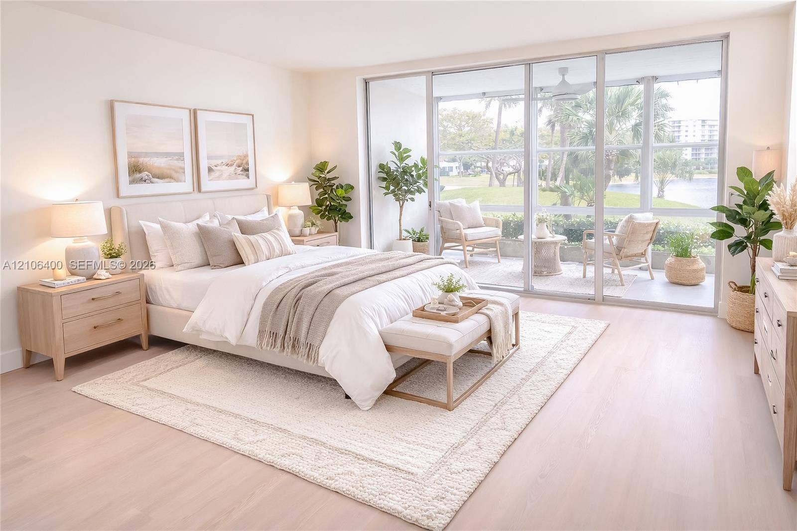 3051 N Course Drive, #107, Pompano Beach, FL 33069 Digital staged.