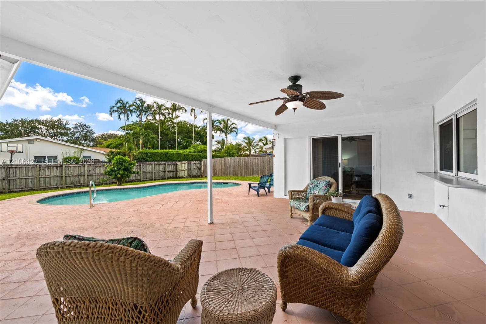 Large Covered Patio