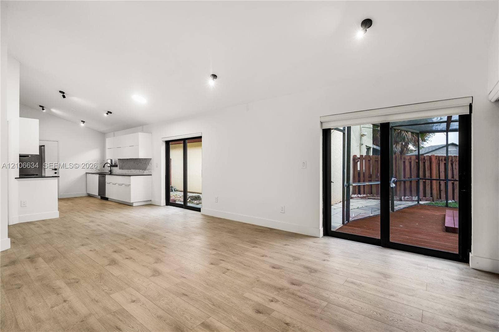 Open-concept layout - Living Room