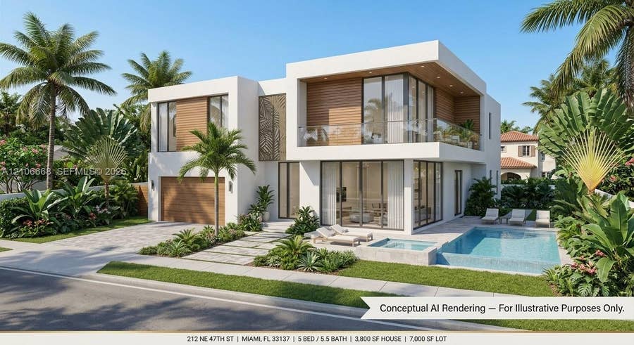 Property photo for 212 NE 47th Street, Miami, FL