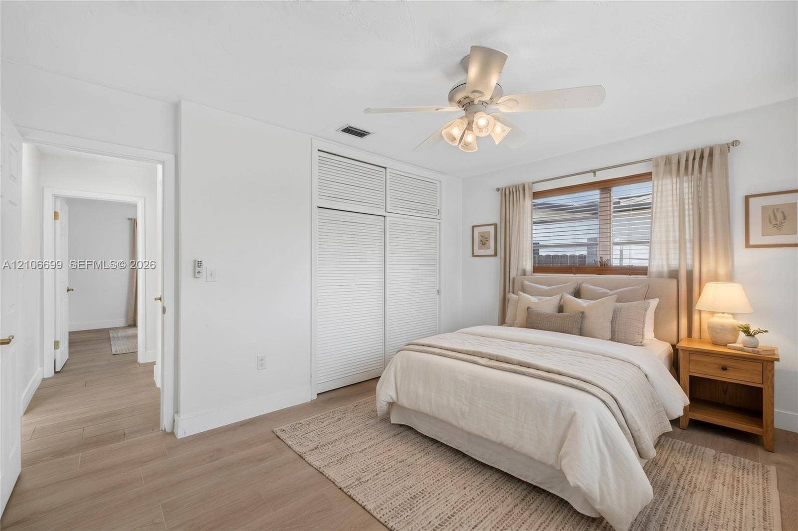 9121 SW 54th Place, Cooper City, FL 33328 Guest bedroom w/ new plank wood look tile