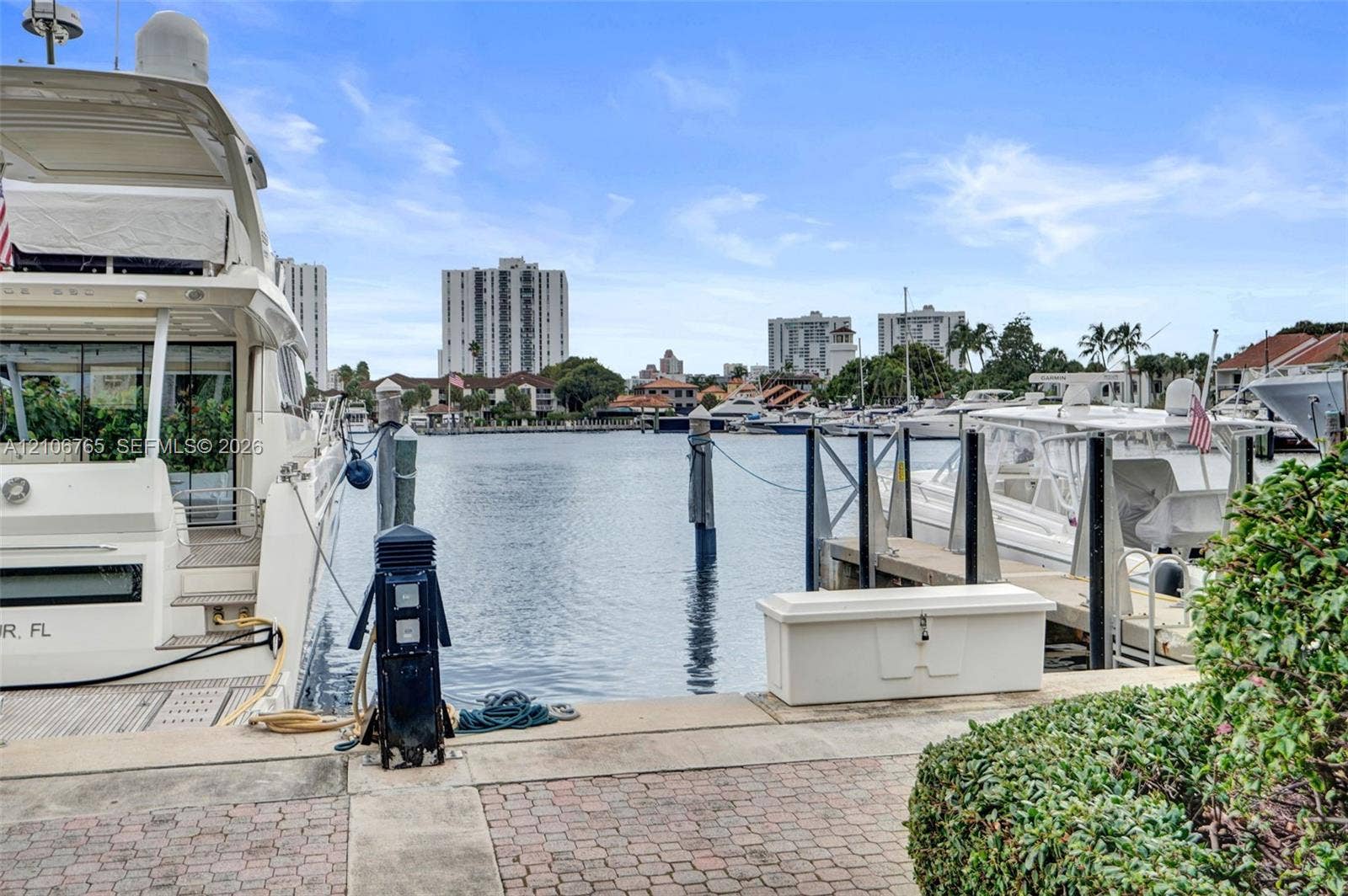 3598 Yacht Club Drive, #901, Aventura, FL 33180 Marina of the Waterways, with direct ocean access.