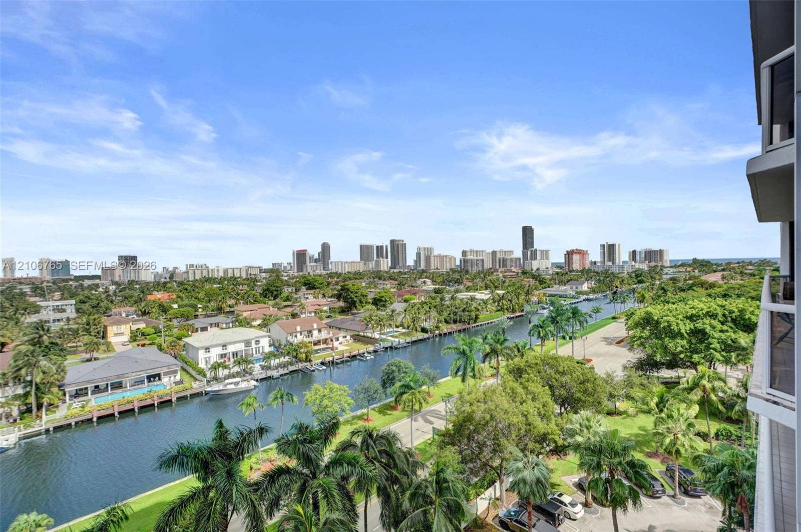 3598 Yacht Club Drive, #901, Aventura, FL 33180 Water views at eye level.