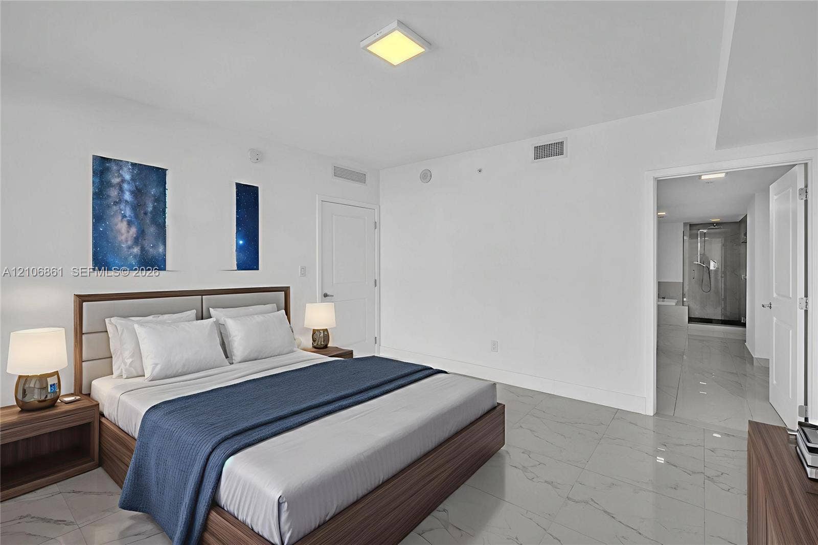 400 Sunny Isles Boulevard, #1519, Sunny Isles Beach, FL 33160 Master Bedroom Virtual Staging
