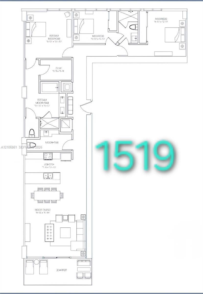 400 Sunny Isles Boulevard, #1519, Sunny Isles Beach, FL 33160 Photo 14