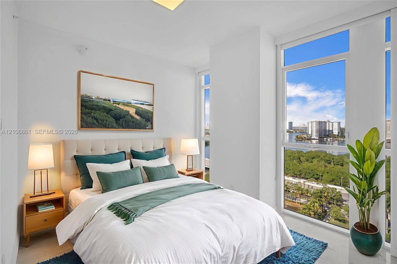 400 Sunny Isles Boulevard, #1519, Sunny Isles Beach, FL 33160 Third Bedroom Virtual Staged