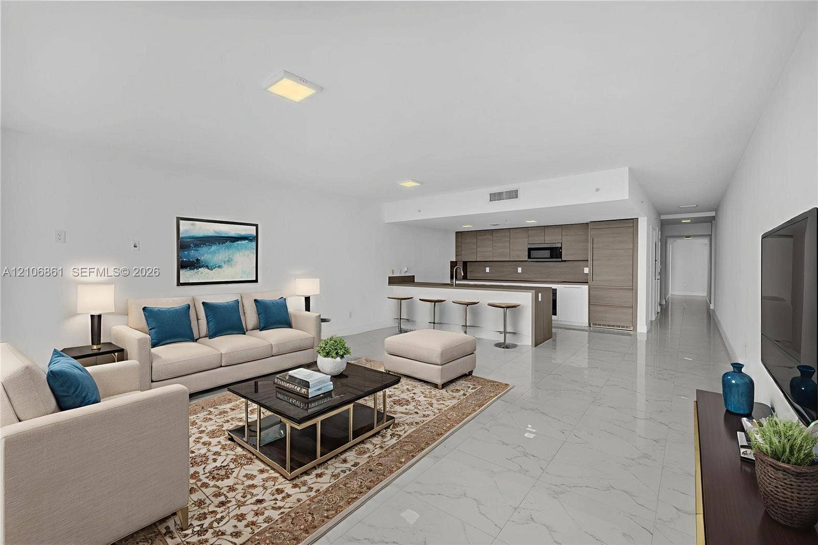 400 Sunny Isles Boulevard, #1519, Sunny Isles Beach, FL 33160 Virtual Staged