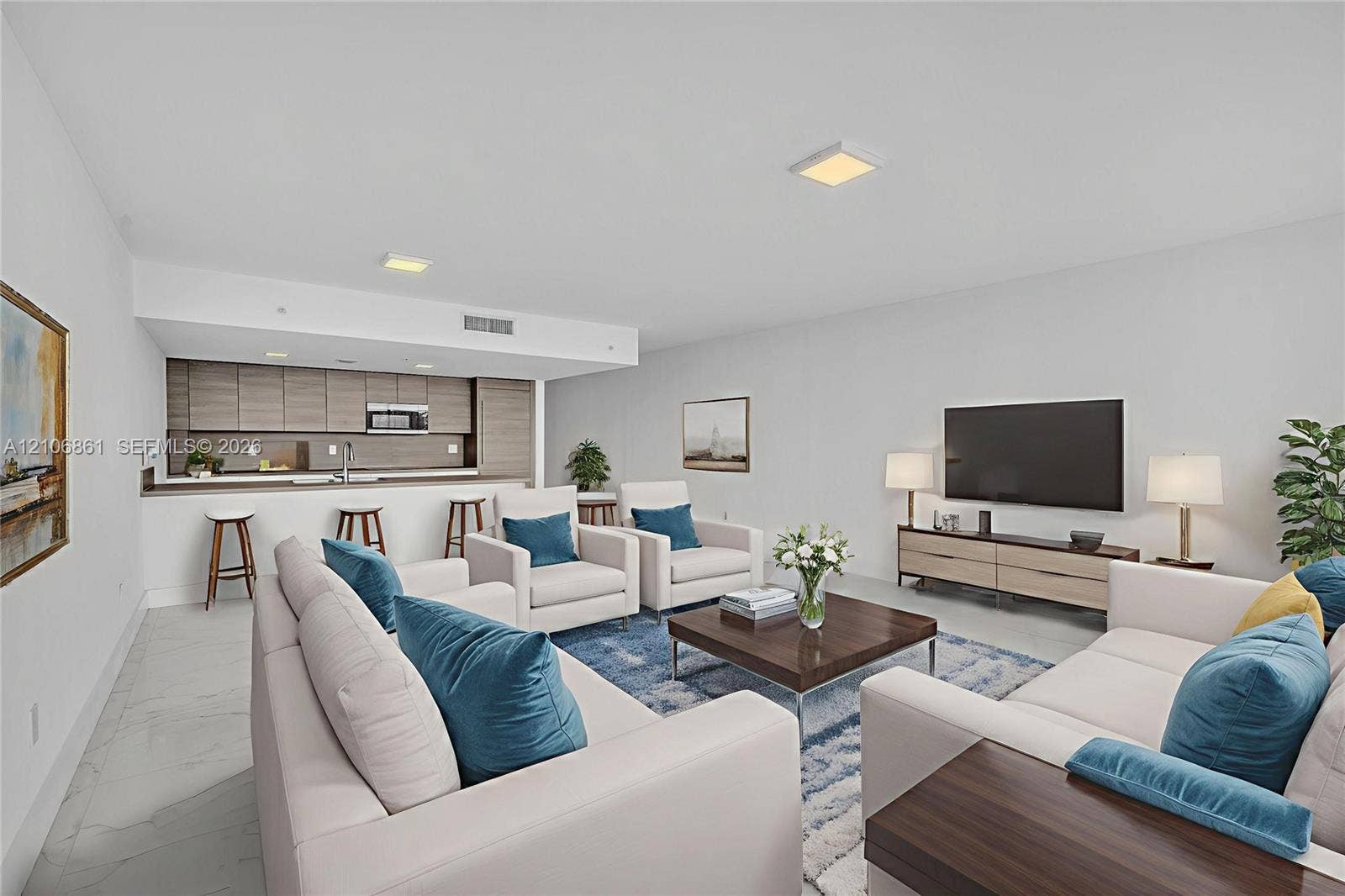 400 Sunny Isles Boulevard, #1519, Sunny Isles Beach, FL 33160 Virtual Staged