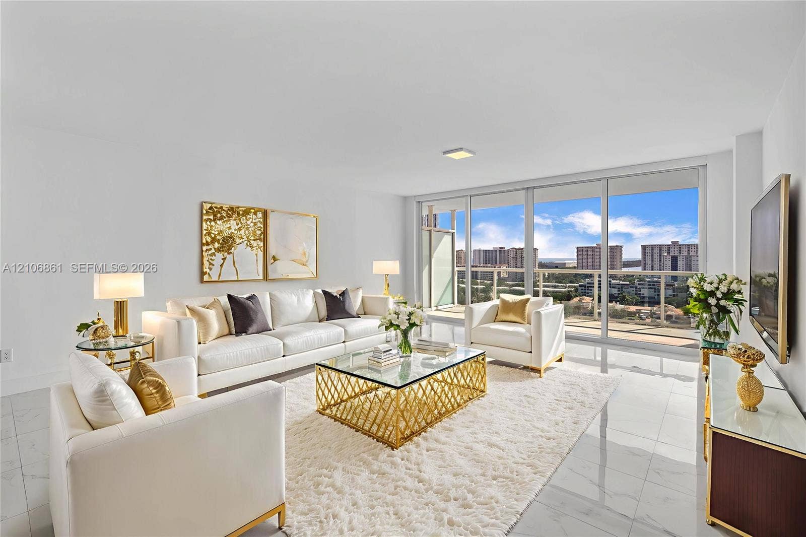 400 Sunny Isles Boulevard, #1519, Sunny Isles Beach, FL 33160 Virtual Staged