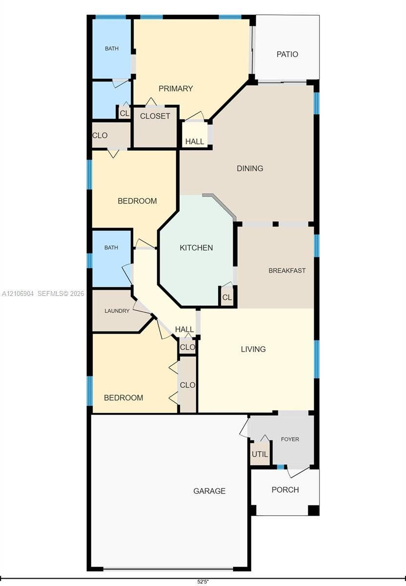 297 Conservation Drive, Weston, FL 33327 Floor plan