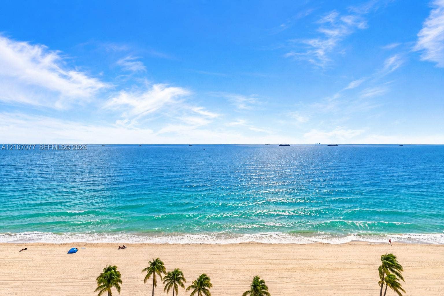 209 N Fort Lauderdale Beach Boulevard, #12H, Fort Lauderdale, Fort Lauderdale, FL 33304 View from Balcony