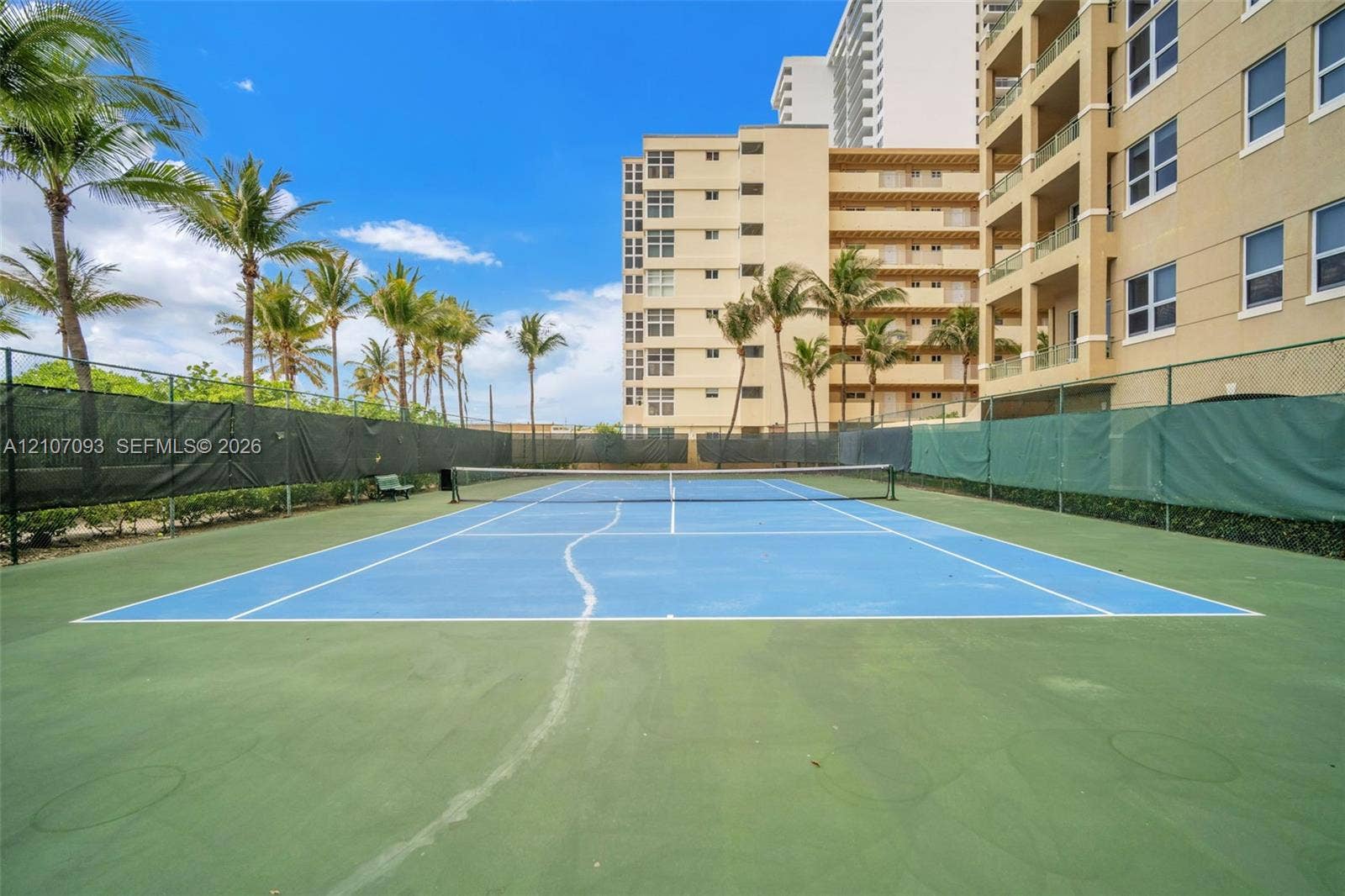 Beach Front Tennis Court
