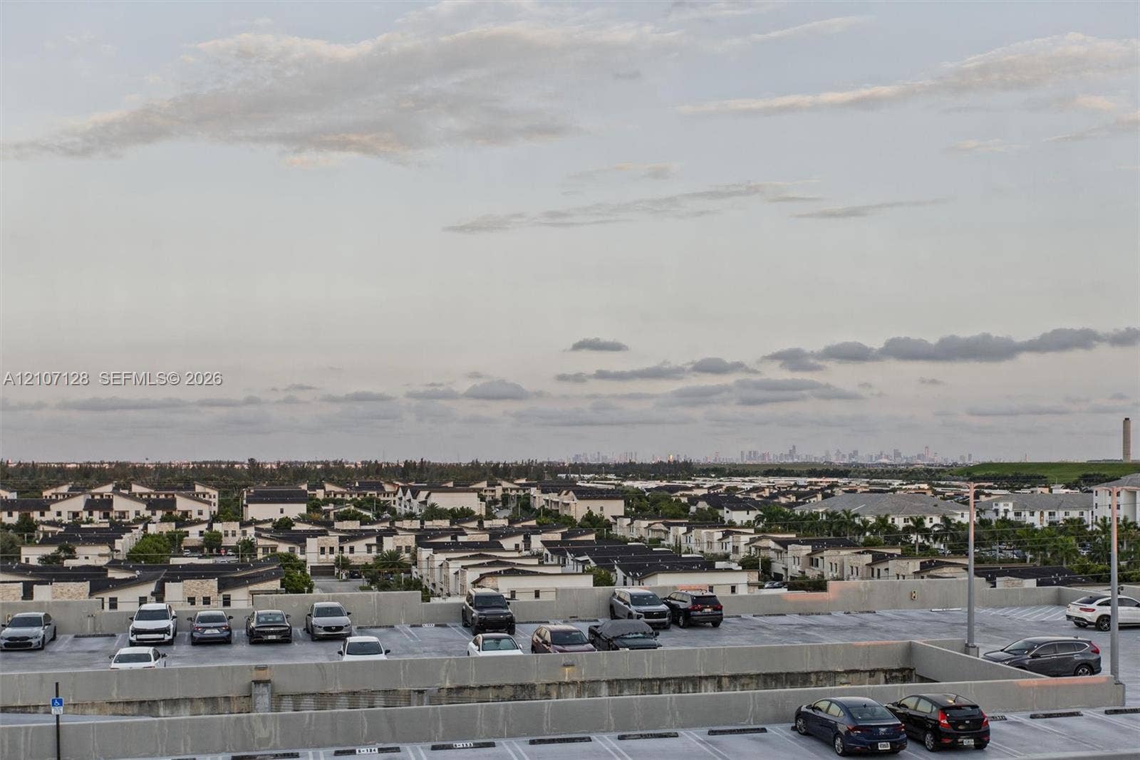 7875 NW 107th Avenue, #802, Doral, Doral, FL 33178 Multi-level parking structure with designated parking stalls and concrete masonry walls