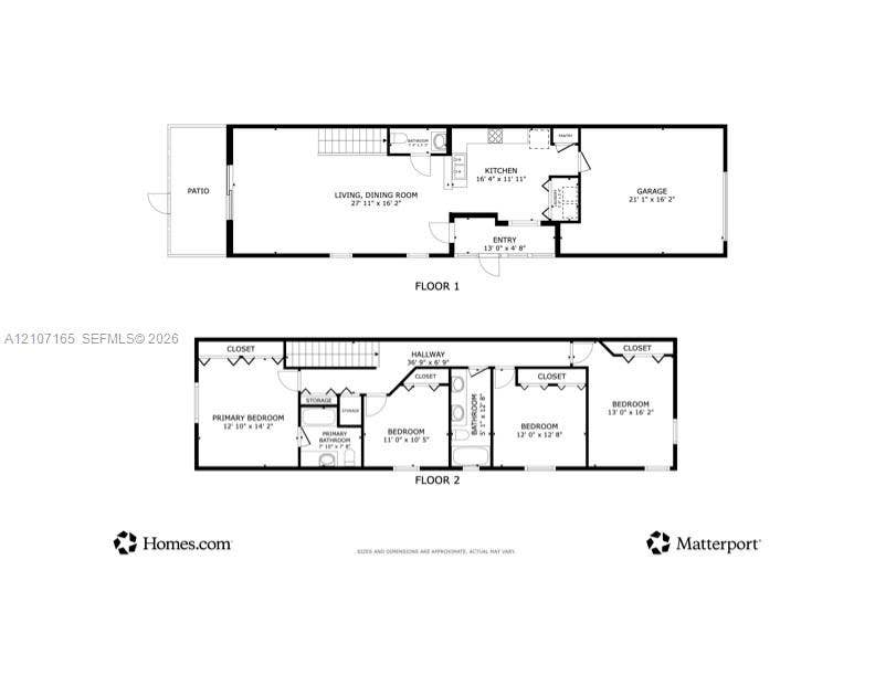 2167 Hacienda Terrace, Weston, FL 33327 Floor plan